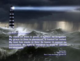 studio1world bahai inspired art - Light in the darkness